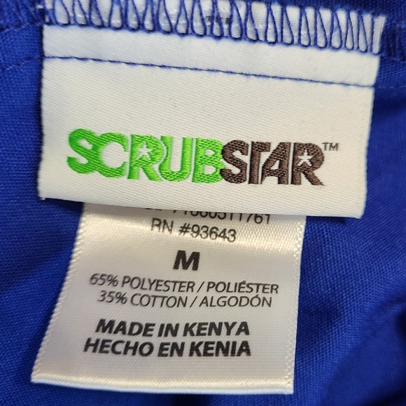 Scrub Star Dark Blue Scrub Pants, Size: Medium, Color: Blue - Picture 9 of 12